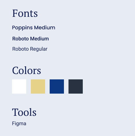Fonts and colors